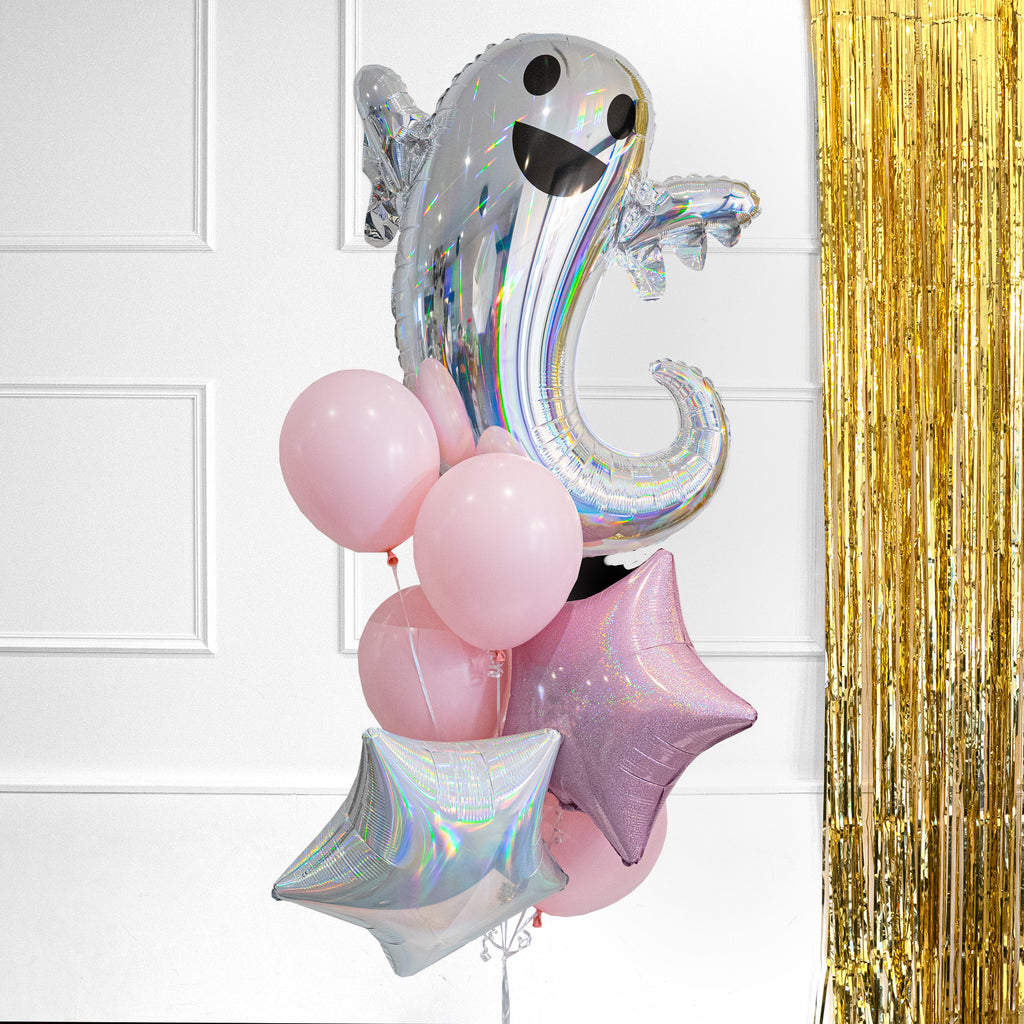 Halloween Balloon Gram - Pink Ghost Bundle