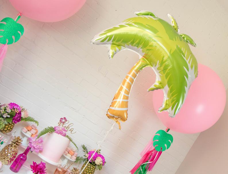 BUILD YOUR OWN BUNDLE - 33" PALM TREE BALLOON