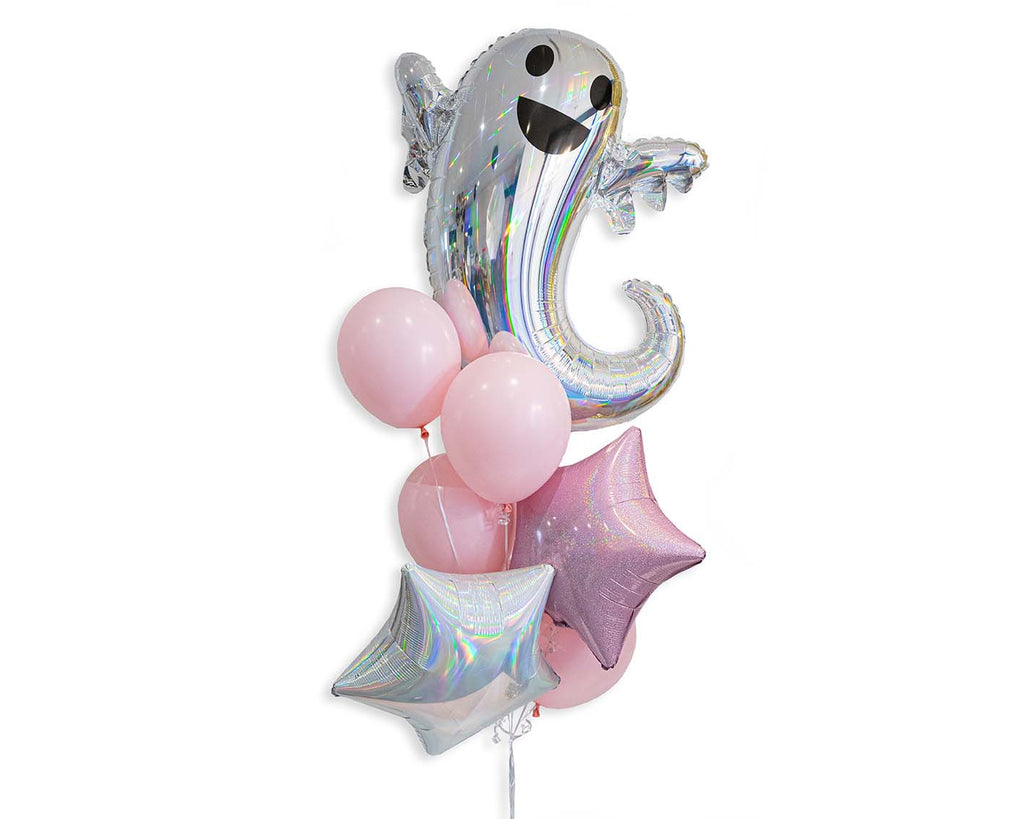Halloween Balloon Gram - Pink Ghost Bundle