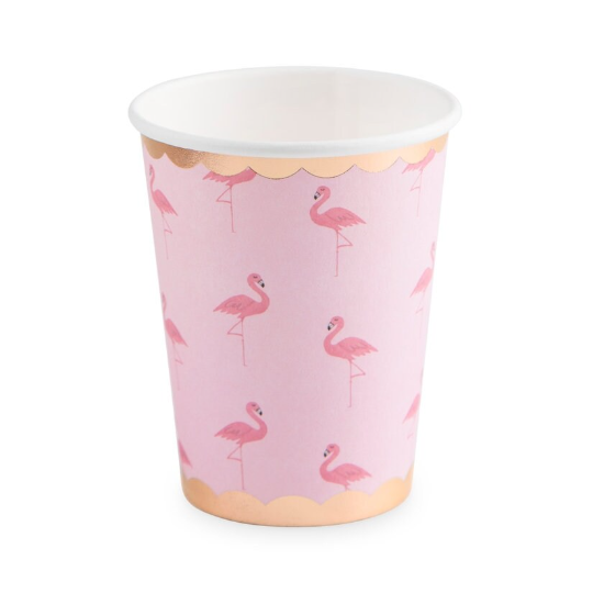 Flamingo Paper Party Cups - 9oz
