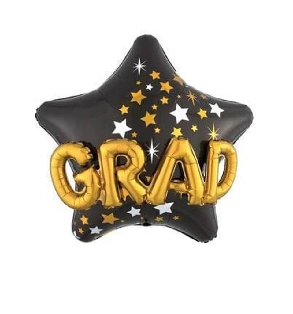 Giant Graduation Star Balloon - 32"