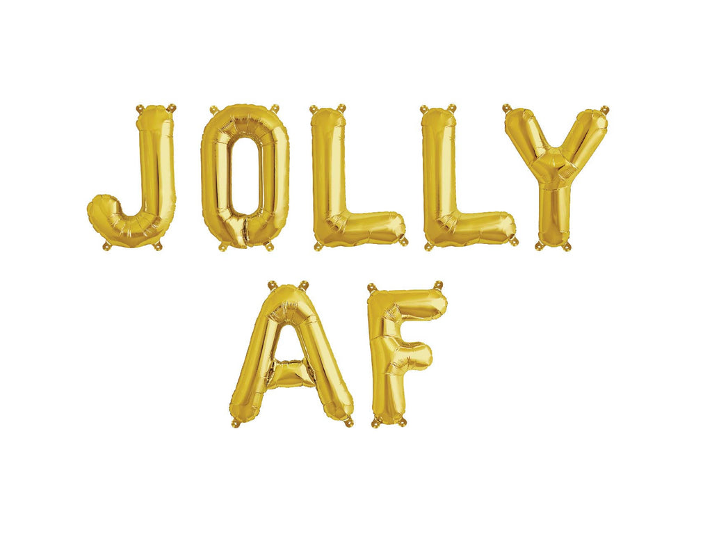 Jolly AF Balloon Banner