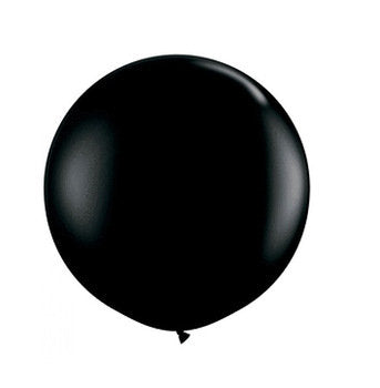 36" Black Latex Balloon