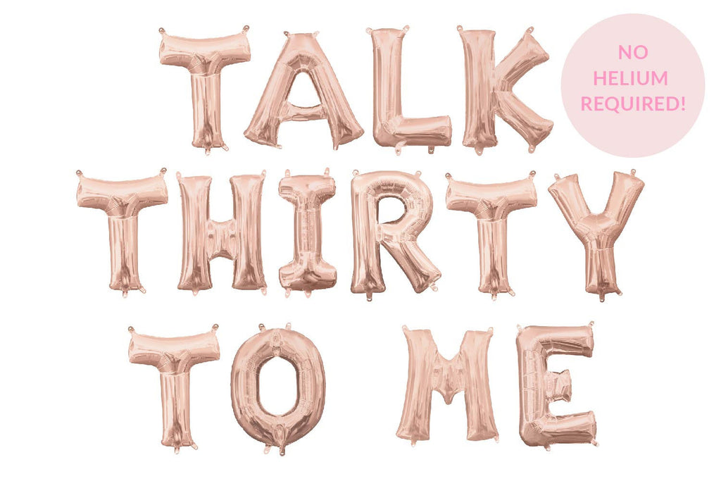 Talk Thirty to Me