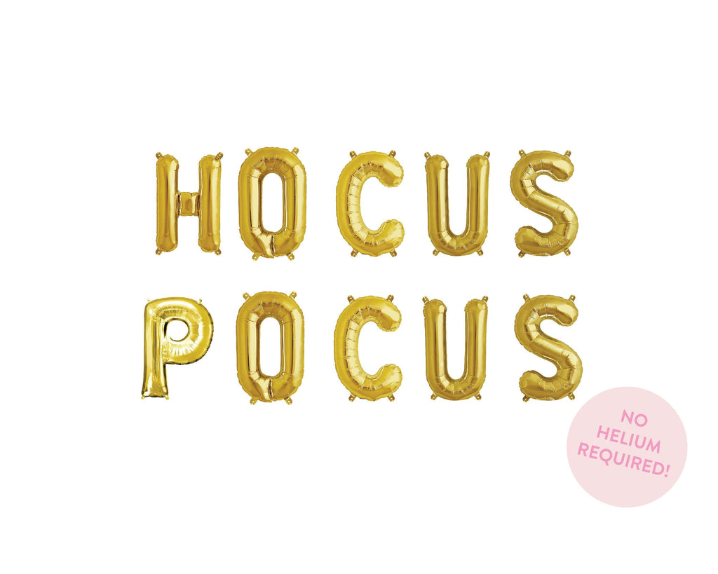 Hocus Pocus Balloon Banner