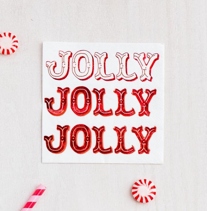 Jolly Cocktail Napkins