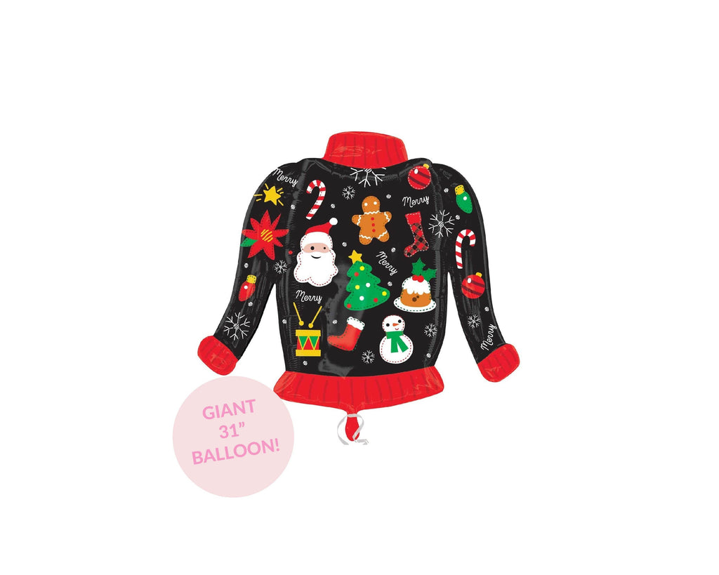 Giant Ugly Christmas Sweater Balloon