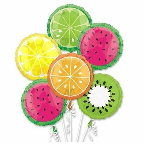 Tropical Fruit Balloon Bundle - Two-tti Frutti Theme - Two Sweet Theme - Lemon Theme - Watermelon Theme - Kiwi Balloon - Tutti Fruity