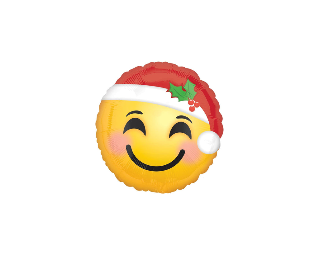 Santa Emoji Balloon