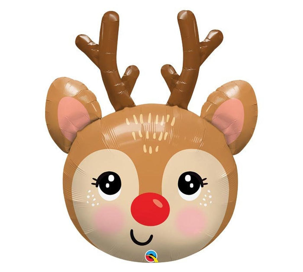 Build Your Own Bundle - 35" Red Nosed Reindeer Balloon