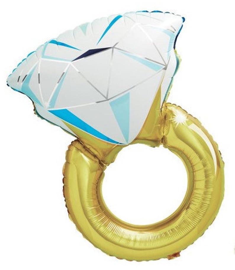 BUILD YOUR OWN BUNDLE - 37" GOLD RING BALLOON